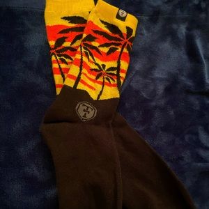 Mens Casual Socks "The Finer Things" Sunset Palm Tree Edition